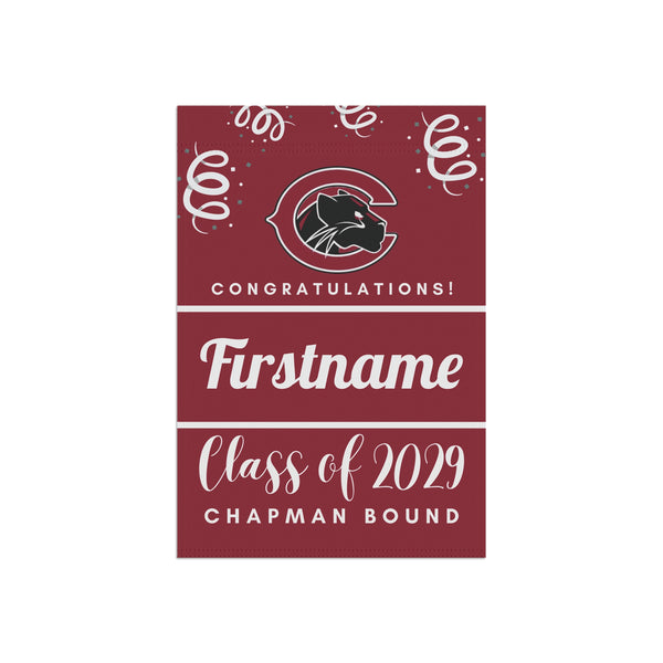 Personalized Chapman 2029 Yard Flag