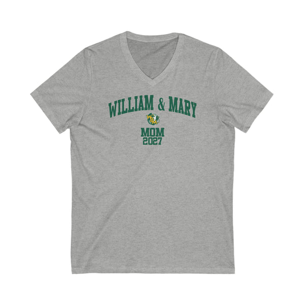 W&M Class of 2027 MOM V-Neck Tee