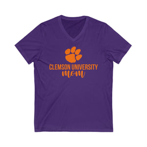 Clemson University MOM V-Neck Tee