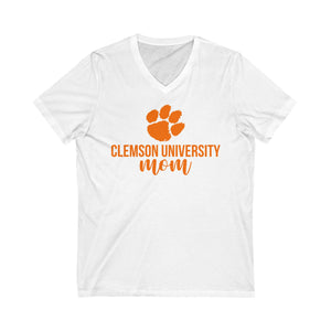 Clemson University MOM V-Neck Tee