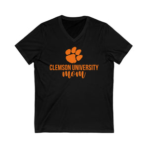 Clemson University MOM V-Neck Tee