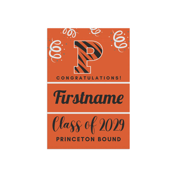 Personalized Princeton 2029 Yard Flag