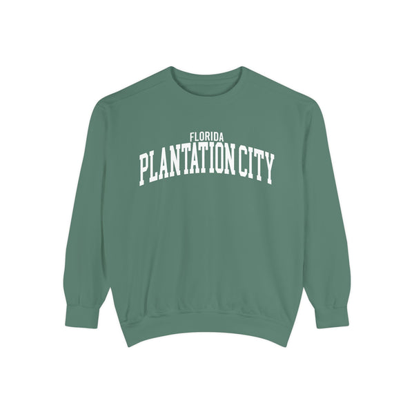 Plantation City Florida Comfort Colors Sweatshirt