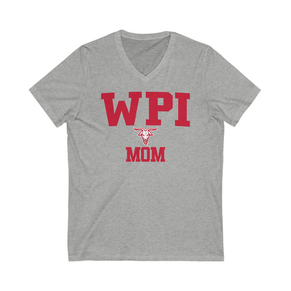 WPI MOM V-Neck Tee