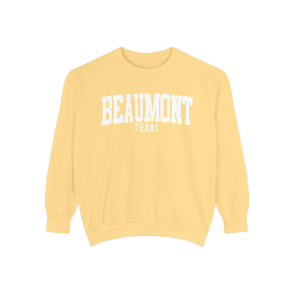 Beaumont Texas Comfort Colors Sweatshirt