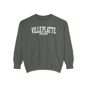 Ville Platte Louisiana Comfort Colors Sweatshirt