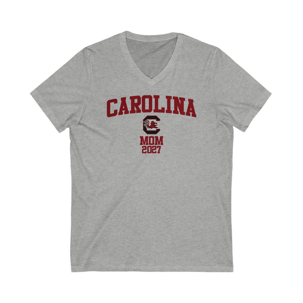 South Carolina Class of 2027 MOM V-Neck Tee