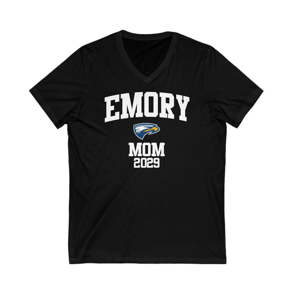 Emory 2029 MOM V-Neck Tee