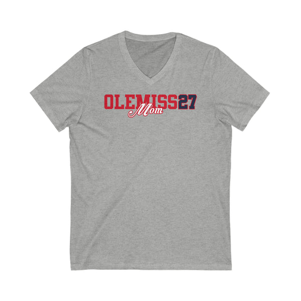 Ole Miss 27 MOM V-Neck Tee