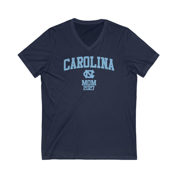 UNC Chapel Hill Class of 2027 MOM V-Neck Tee