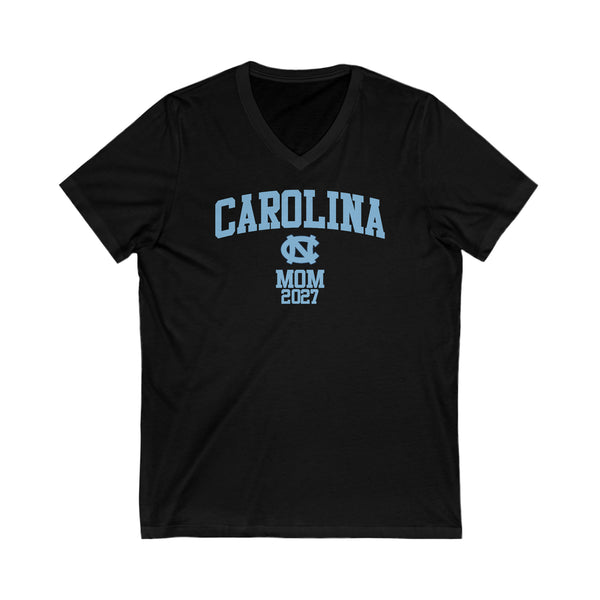 UNC Chapel Hill Class of 2027 MOM V-Neck Tee