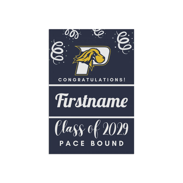 Personalized Pace 2029 Yard Flag