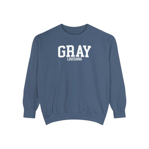 Gray Louisiana Comfort Colors Sweatshirt