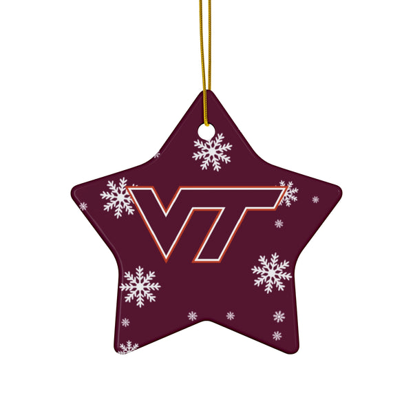 Virginia Tech Ceramic Ornaments