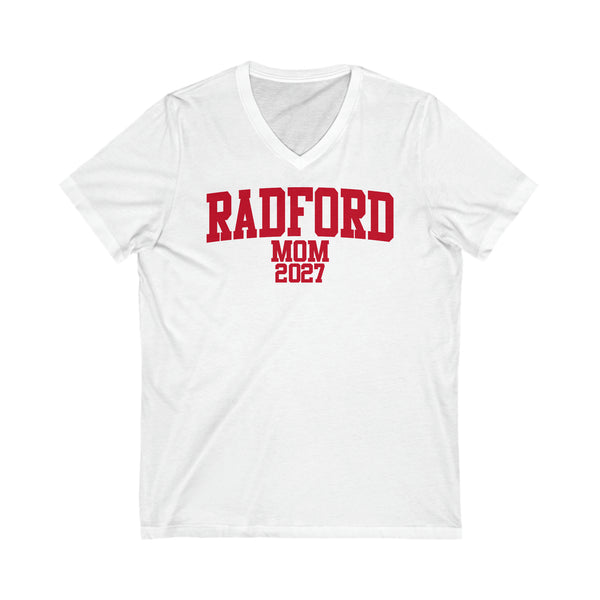 Radford Class of 2027 MOM V-Neck Tee