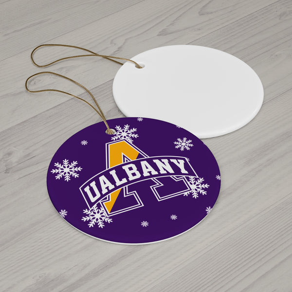 UAlbany Ceramic Ornaments