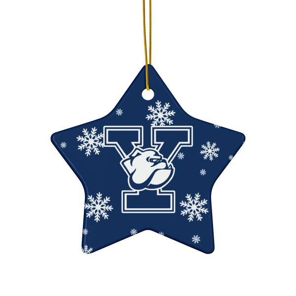 Yale Ceramic Ornaments