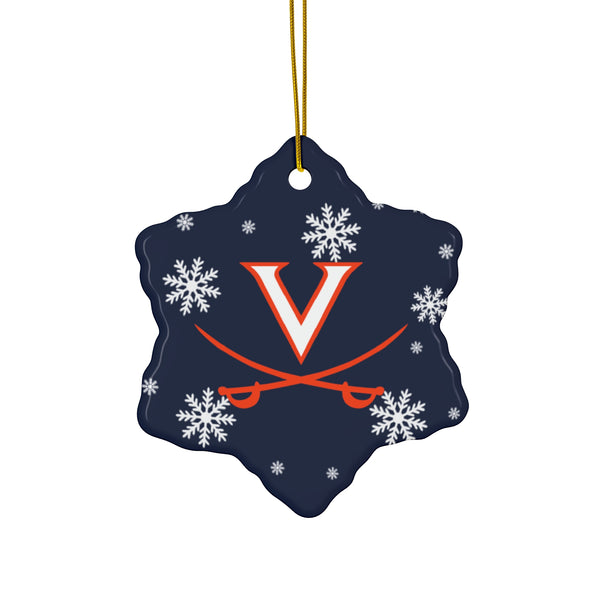 UVA Ceramic Ornaments
