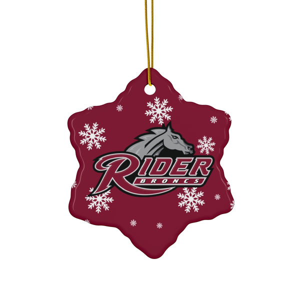 Rider Ceramic Ornaments