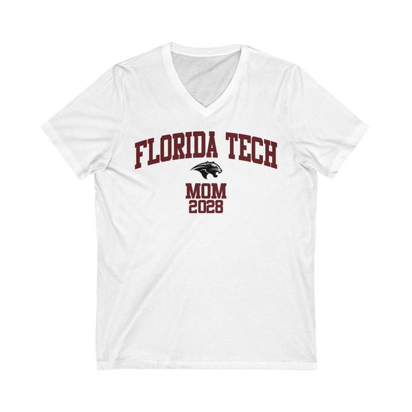 Florida Tech Class of 2028 MOM V-Neck Tee