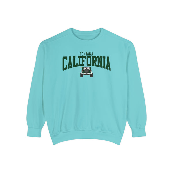 Fontana California Jeep Comfort Colors Sweatshirt