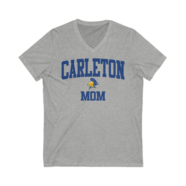 Carleton College MOM V-Neck Tee