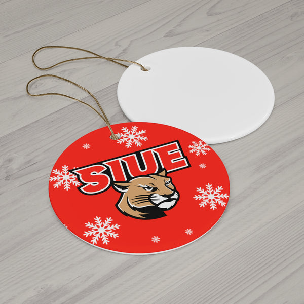 SIUE Ceramic Ornaments