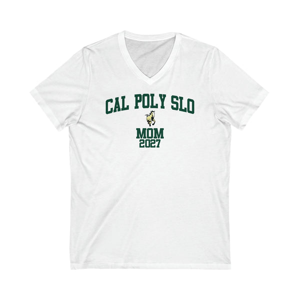 Cal Poly SLO Class of 2027 MOM V-Neck Tee