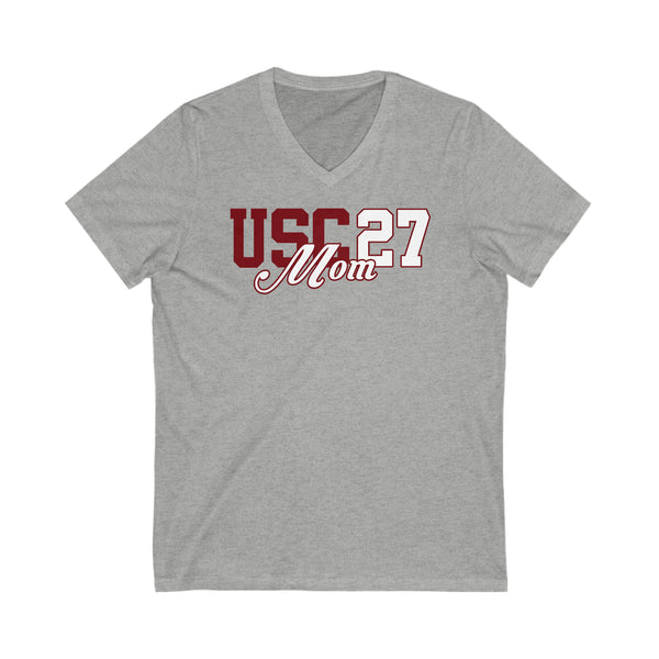 USC27 MOM V-Neck Tee