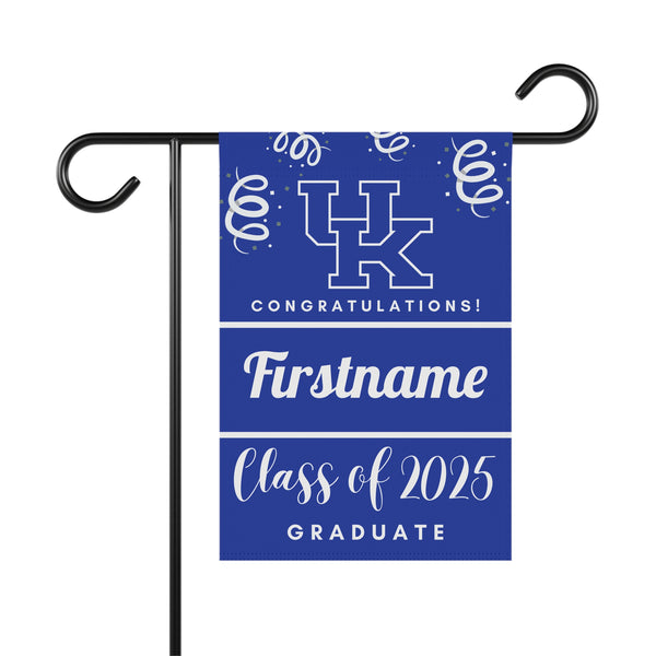 Personalized Kentucky 2025 Graduate Yard Flag