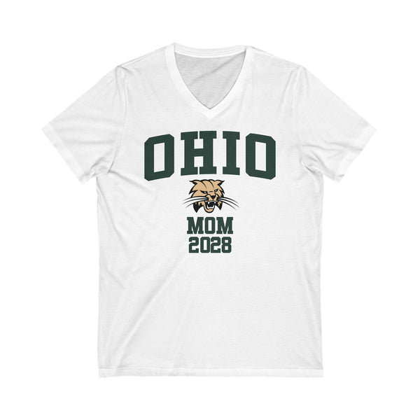 Ohio Class of 2028 MOM V-Neck Tee