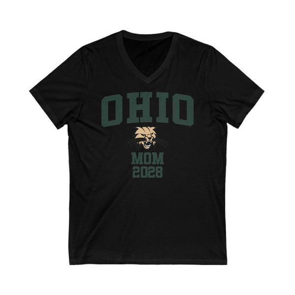 Ohio Class of 2028 MOM V-Neck Tee