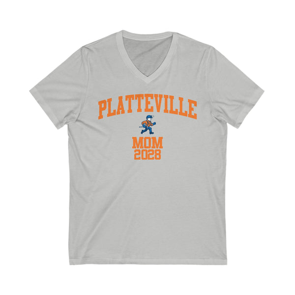 UW Platteville Class of 2028 MOM V-Neck Tee