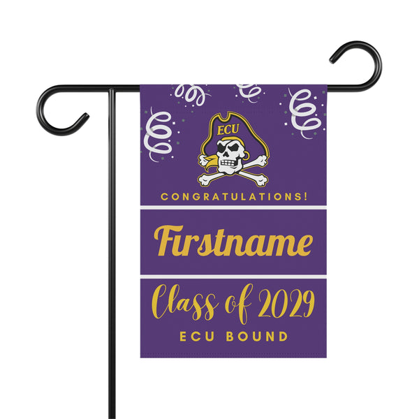 Personalized ECU 2029 Yard Flag