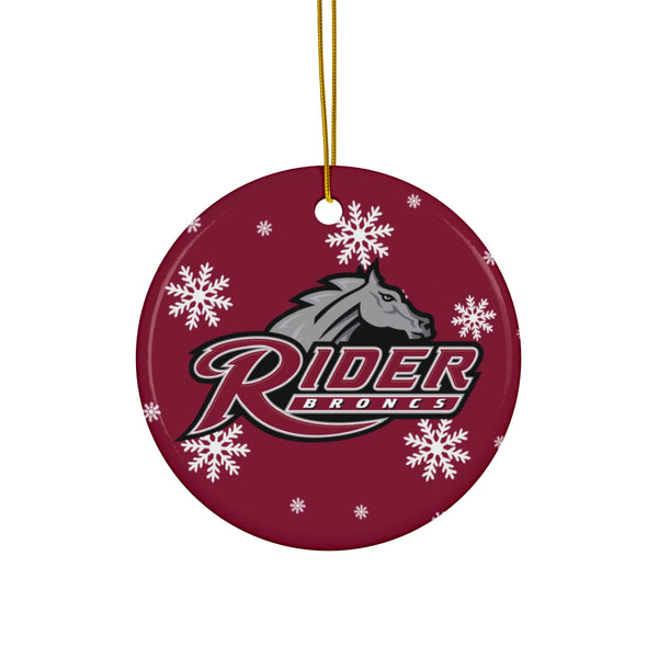 Rider Ceramic Ornaments