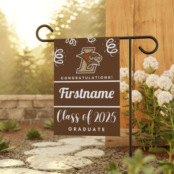 Personalized Lehigh 2025 Graduate Yard Flag