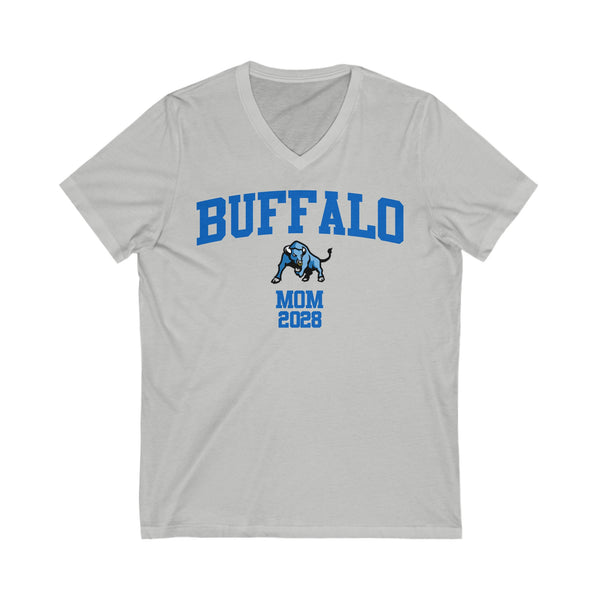 Buffalo Class of 2028 MOM V-Neck Tee