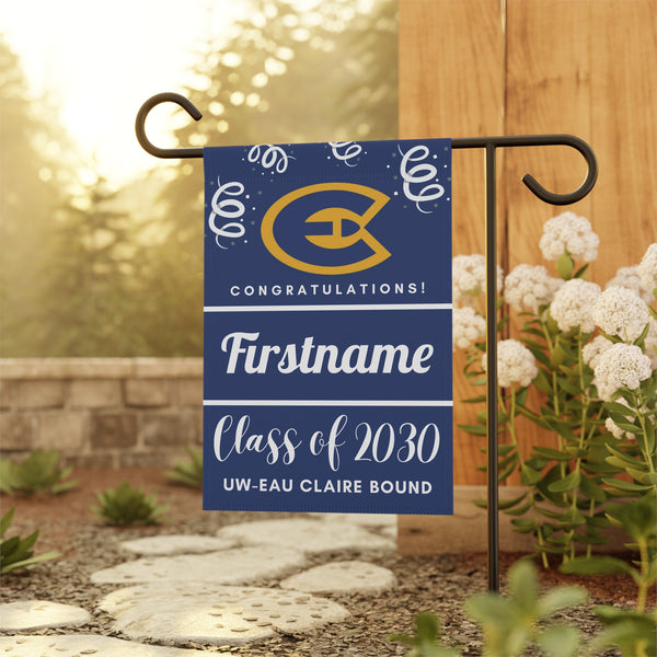 Personalized UWEC 2030 Yard Flag