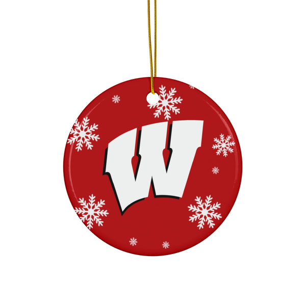 UW Madison Ceramic Ornaments