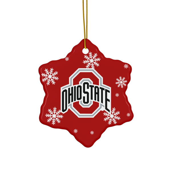 Ohio State Ceramic Ornaments