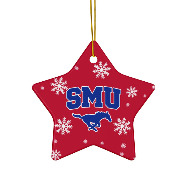 SMU Ceramic Ornaments