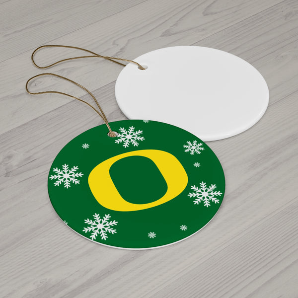 Oregon Ceramic Ornaments