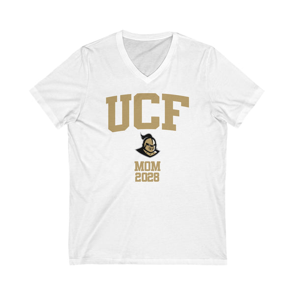 UCF Class of 2028 MOM V-Neck Tee