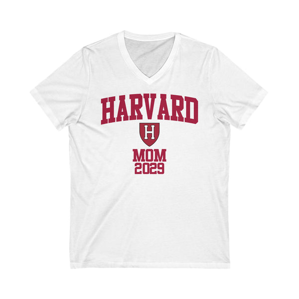 Harvard 2029 MOM V-Neck Tee