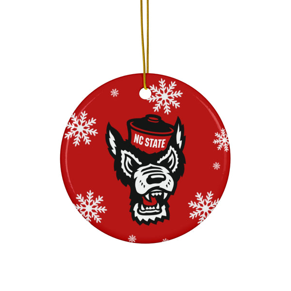 NC State Ceramic Ornaments