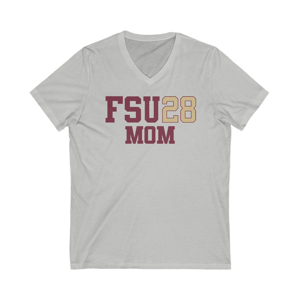 FSU Class of 2028 MOM V-Neck Tee