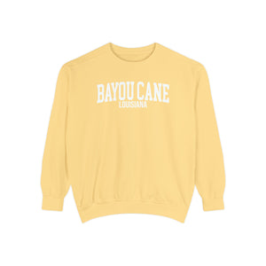 Bayou Cane Louisiana Comfort Colors Sweatshirt