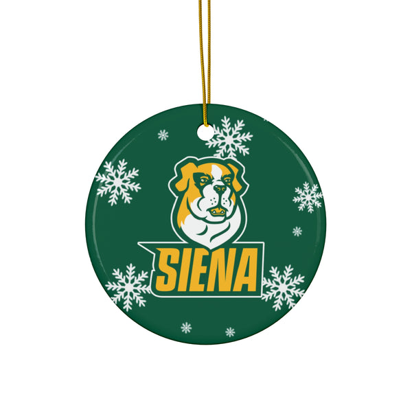 Siena College Ceramic Ornaments