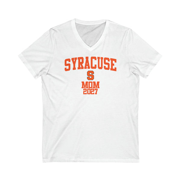Syracuse Class of 2027 MOM V-Neck Tee