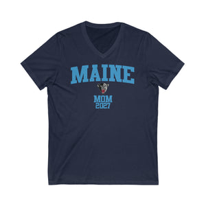 Maine Class of 2027 MOM V-Neck Tee